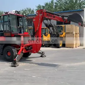 Multi-purpose 3 in 1 Digger Machine Excavator Loader Forklift for Sale thumbnail-1