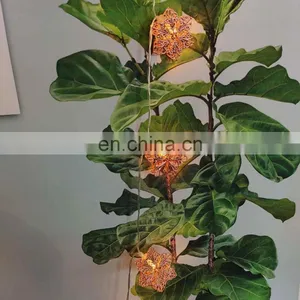 Battery Operated LED Metal Flower Shape String Light Decorative Fairy Light For Valentine Wedding Party Decoration thumbnail-2