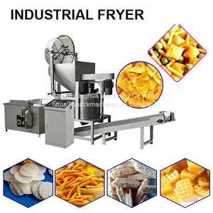 Fried Snack Foods Electric Potato Crisps Batch Fryer thumbnail-1