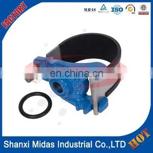 Tapping Saddle Clamp With Stainless Steel Bend for DI Pipe, DCI Pipe thumbnail-6