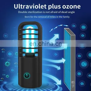 The New Car Portable Ultraviolet Sterilization Lamp Indoor Mini UVC Sterilization Purple Light USB Rechargeable Disinfection Lam thumbnail-3