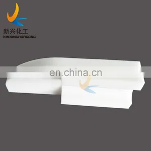 Green Profiled Bar Made by Pure UHMWPE Cnc Machine According to Your Drawing High Quality Customized UHMWPE Plastic Rollers UPE thumbnail-5
