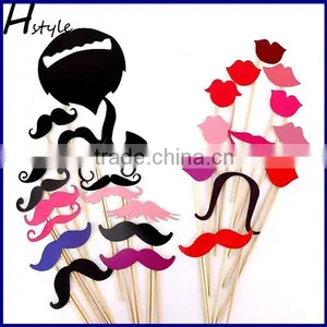 Photo Booth Props DIY Kit for Weddings Photo Shoots & Special Events Party Favors PFB035 thumbnail-1