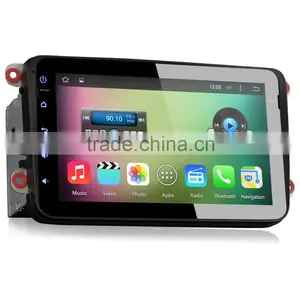 Erisin ES2802V 8" Android 4.4.4 Tiguan Double Din Car Radio With GPS WiFi Bluetooth thumbnail-2
