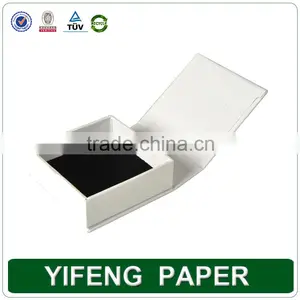 Guangzhou Factory Luxury Necklace Jewelry Packaging Paper White Square Cardboard Box thumbnail-5
