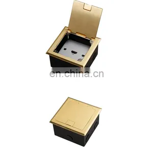 JS Technology Socket XLR Vga Rca Audio Cable Power Floor Outlet Box thumbnail-2