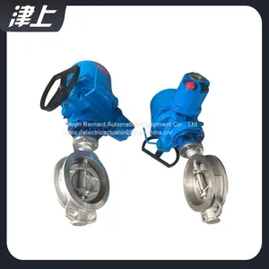 Hard Seal Electric Butterfly Valve Actuator DN200 Angular Stroke Electric Actuator thumbnail-3