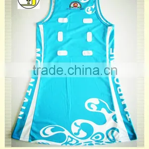 Design Your Own Style Cheap Digital Printed Netball Dress thumbnail-2