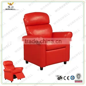 Workwell Geniues pu Leather Children Recliner Sofa With Wood and Steel Frame Kw-Cs09 thumbnail-5