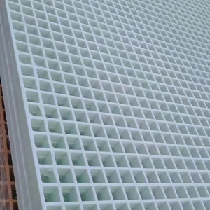 Gritted Surface Fiberglass Drain Fiberglass Grating Panels thumbnail-3
