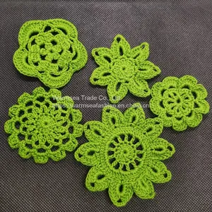 Handcraft Garment Accessories Handmade Cotton Appliques thumbnail-4