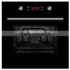 60cm 65L Built-in Electric Oven Baking Oven Home Oven With Rotisserie and Pyrolytic Self-cleaning Function With Door Lock thumbnail-1