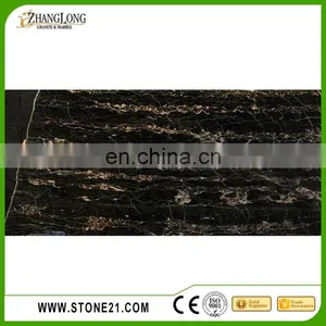 High Quality Portoro Marble Black Marble Slabs thumbnail-5
