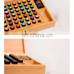 Eco Friendly Multi-purpose With Lid Organizer Kitchen Bamboo Oil Storage Box Home Storage & Organization Kitchen & Tabletop thumbnail-5