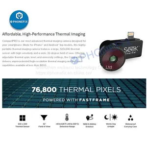 Seek Compact Thermal Camera IOS Android PCB Repair Detection Tool thumbnail-1