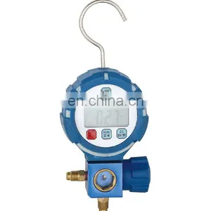 CT-SGD-B Single Digital Manifold Gauge Set for Refrigerant HVAC Refrigeration Air Conditioner Sight Glass Digital Pressure Gauge thumbnail-1