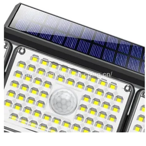 PIR Sensor Modern Solar Outdoor Wall Lights thumbnail-4