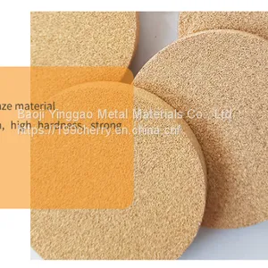 5um Porous Parts Sintered Copper Filter Disc thumbnail-2