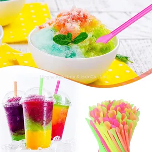 6mm Milkshake, Smoothie Spoon Straw/Disposable Straw Stirring Stick (500/Box) thumbnail-4