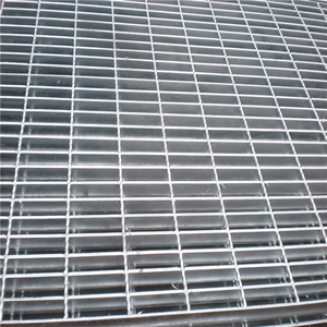 For Drainage Trench/drain Cover Customized Building Material Galvanized Bar Grating thumbnail-1