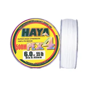 HAYA Best Braided Fishing Line for Spinning Reels Extremely Thin Lines Sensitive Braid Color PE Fishing Line thumbnail-4