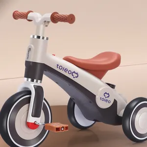 Children's Tricycle With Push Handle, Pedal Tricycle, 2-5 Years Old, Suitable for Sitting, Simple, Sturdy, Balanced Tricycle（Wechat:13510231336） thumbnail-2