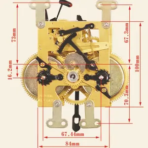 Mechanical Clock Movement 15days & 31days thumbnail-4