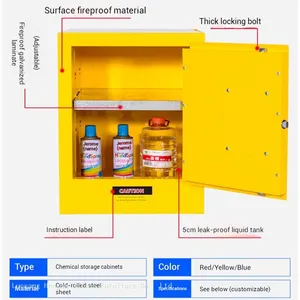Heavy-Duty Fire-proof Solutions Cabinet-FCL384| for Automotive Factories-Custom OEM Flammable Storage Cabinet Manufacturer thumbnail-5
