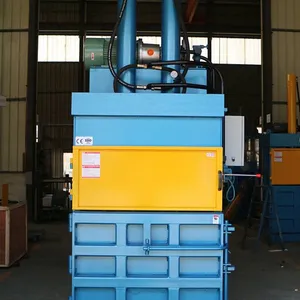 60T Vertical Waste Paper Cardboard Plastic PET Bottle Recycling Machine thumbnail-3