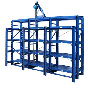 High Quality Industrial Pull-out Warehouse Storage Rack Drawer Mold Racking thumbnail-1