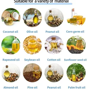 Oil Machinery Sunflower Seed Oil Expeller Walnut Oil Press Machine Flax Seed Extraction Machine thumbnail-3