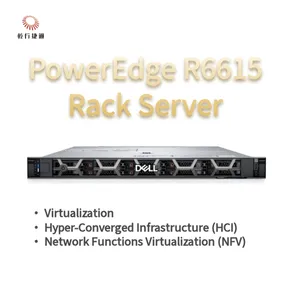Dell PowerEdge R6615 1U Rack Server With 128 Memory and Direct Liquid Cooling，custom Storage Server，2 Way Server thumbnail-2