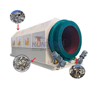 New Design Large Capacity Trommel Rotary Drum Rotary Trommel Screen for Waste EPC thumbnail-1