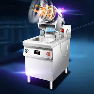 Commercial Automatic Gas Wok Machine for Fried Rice and Noodles Intelligent Stir Fry Robot QD-G300 With Touch Screen thumbnail-3