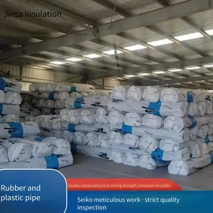 Jinsa Heat-insulating and Thermal-insulating Black Rubber and Plastic Insulation Pipes, Fireproof and Flame-retardant, Wholesale Manufacturer thumbnail-1