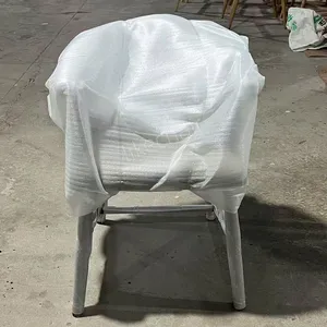 Nordic Style Solid Rubber Wood Windsor Dining Arm Chair Soft Linen Cushion Ergonomic Curved Backrest Durable Hotel Dining Chair thumbnail-5