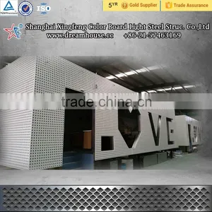 New Style Light Steel Structure Villas/ Light Steel Frame Homes/modern Cheap Light Steel Structure Prefab Tiny Houses Villa thumbnail-1