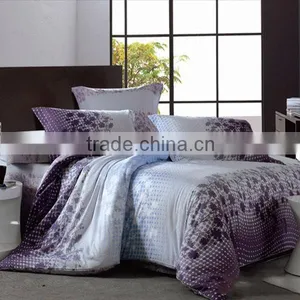 Pigment Print Leaf Bedding Cotton Duvet Cover Bed Set thumbnail-1