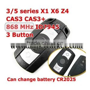 BW 3 5 Series X1 X6 Z4 Smart Key Card With Emergency Key 868 MHZ thumbnail-1