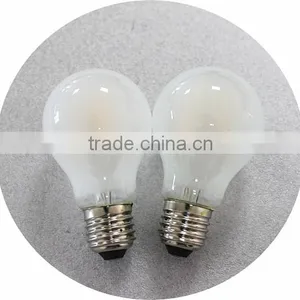 A60 Frosted Global Clear Glass 230v Filament Candle Lamp 6w E27 Cob Led Filament Bulb Light Quality Choice thumbnail-2