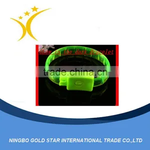 Cheap Custom Beaded Wristband GLow Bracelet thumbnail-1