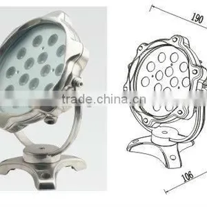 IP68 15X1W LED Outdoor Underwater Led Spot Light With Driver High Quality Dimmable Light thumbnail-1