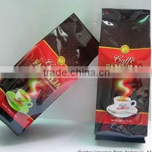 Coffee Side Gusset Bags/ Stand up Coffee Packing Bags/ Custom Printing Coffee Food Package Bag thumbnail-1