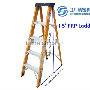 FRP Double-sided Step Ladder thumbnail-1