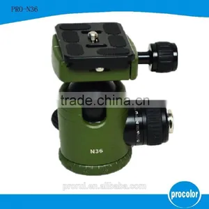 Camera Tripod Head With Dual-level Aluminum Damping Ball Head thumbnail-1