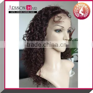 Kinky Curl Lace Front Silk Top Wig thumbnail-1