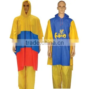 Hot Sale Popular Adult Pvc Rain Cape Poncho thumbnail-1