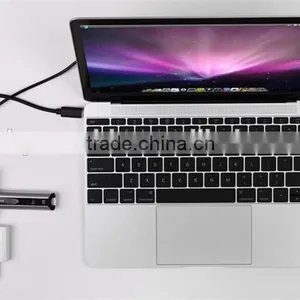 Extension USB 3.1 Type C + USB 3.0 Hub Converter Power Charge Adapter thumbnail-5