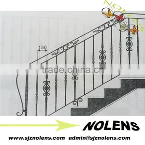 Wrought Iron Balcony Railingl/Iron Staircase Designs/outdoor Wrought Iron Railings From China Suppliers thumbnail-1