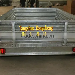 Hot Dipped Galvanized Hydraulic Tipping Box Trailer/ Tipper Trailer/ Farm Trailer thumbnail-6